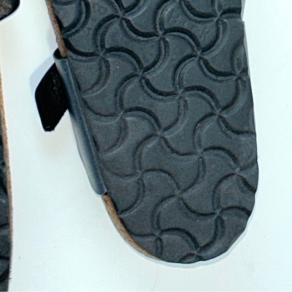 Birkenstock Women's‎ Birko-Flor Gizeh Pewter Blue Sandals Thong Leather 36EU - Picture 15 of 16